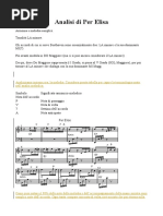 Analisi Di Per Elisa