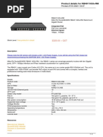 Integrated Poe Ethernet Speed: Product Details For Rb4011Igs+Rm