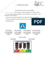 Prevenção Rodoviária - Ficha de Estudo