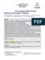 DR Brownstein A Novel Approach To Treating Cornavirus Using Nutritional and Oxidative Therapies