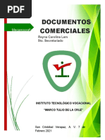 Documentos Comerciales Trabajo