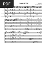 SAX QUARTET Rota Suite SATB Arr - Gianfranco Gioia TRD 32