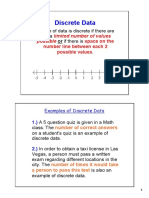 Discrete Vs Continuous PDF