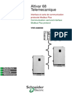 Altivar 68 Telemecanique: Interface Et Carte de Communication Protocole Modbus Plus