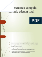 Amprentarea Campului Protetic Edentat Total