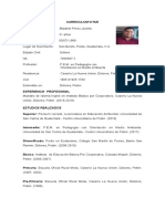 Curriculum Vitae 2021