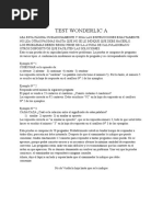 Test de Wonderlic (A) Preguntas y Resouestas