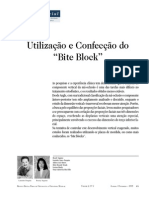 Utilização e Confecção Do Bite Block 131