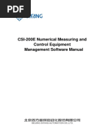 CSI-200E Management Software Manual-V1.00