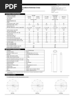 Triple Broadband Antennas Cross Polarized 5780.00: Electrical Specifications