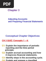 Adjusting Accounts and Preparing Financial Statement