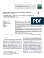 Fowler Et Al. (2013) - Exposure To Interpersonal Trauma, Attachment Insecurity, and Depression Severity