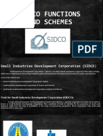 Sidco Functions and Schemes