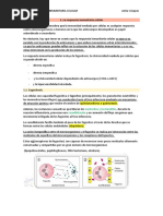 Inmunología Tema 2: La Respuesta Inmunitaria Celular