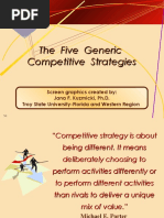 The Five Generic Competitive Strategies