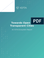 Towards Open & Transparent Cities: An IOTA Ecosystem Report