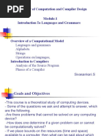 CSE2002 Theory of Computation and Compiler Design