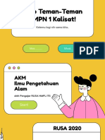 AKM IPA Materi Fotosintesis Dan Bioteknologi Konvensional