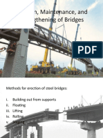 Erection, Maintenance, and Strengthening of Bridges