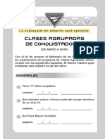 Requisitos Clases Agrupadas 