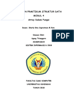Laporan Praktikum Modul 4 Struktur Data Agung Trianggoro Sia2018