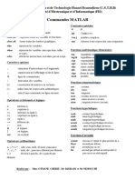 Commandes Matlab