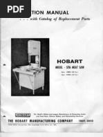 Hobart Model 5216 Meat Saw