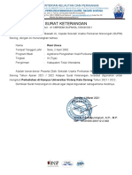 Surat Keterangan Supm