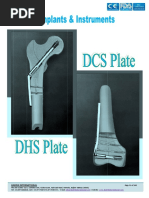 6 DHS DCS Implant & Instrument