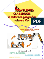 Tonoiu Roxana-Metoda Flipped Classroom in Didactica Geografiei-Clasa A Xa - Mineliea Gheorghe