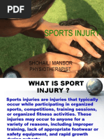 Sport Injury Presentation