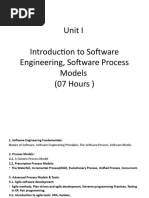 SPPU SEPM Unit 1 Intrduction To SEPM, Software Models