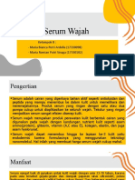 Kelompok 8 PPT Kosmetik D - Serum Wajah