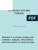 Introduction and Data Collection: Dr. Sanjay Rastogi, IIFT, New Delhi