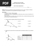 Guía 1 Razones Trigonométricas