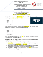 Format Surat Perjanjian Kerjasama (MOU)