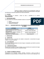 Procedimiento de Inspecciones en SST