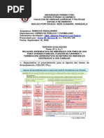 TERCERA EVALUACIÓN DE LOS TEMAS 5, 6 y 7 ARRENDAMIENTO VIVIENDAS