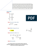 Estadistica de P y Q