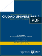 Listado Oficial de Graduandos Ciudad Universitaria Febrero 15 2020