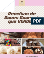 Receitas de Doces Gourmet Que Vendem