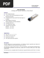 155Mbps SFP Optical Transceiver, 20km Reach: AOP-303-R20 (D)