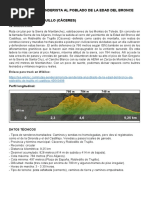 Proyecto Ruta Senderista Al Poblado de La Edad Del Bronce Del Castillejo I Robledillo de Trujillo, Cáceres, Extremadura