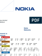 Getting Started With NetAct Nokia