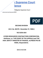 HYDRO RESOURCES CONTRACTORS CORPORATION v. CA