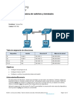 2.9.2 Lab - Basic Switch and End Device Configuration