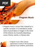 Program Music