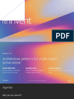 REPEAT 2 Architecture Patterns For Multi-Region Active-Active ARC213-R2