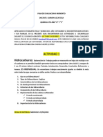 Plan de Evaluacion Ii Momento Química 5to Año A y C