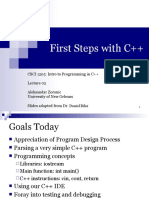 02 FirstProgramStructure - CSCI1205